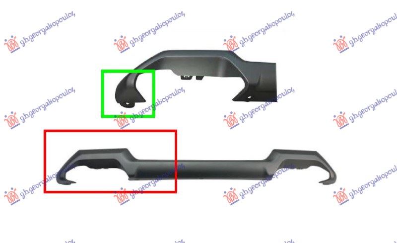 ΔΙΑΚΟΣΜΗΤΙΚΟ ΣΠΟΙΛΕΡ ΕΜΠΡΟΣ ΓΚΡΙ
