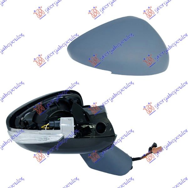 ΚΑΘΡΕΦΤΗΣ ΗΛΕΚΤΡΙΚΟΣ ΘΕΡΜΑΙΝΟΜΕΝΟΣ ΗΛΕΚΤΡΙΚΑ ΑΝΑΚΛΙΝΟΜΕΝΟΣ ΒΑΦΟΜΕΝΟΣ (ΜΕ ΦΛΑΣ & ΦΩΣ ΑΣΦΑΛΕΙΑΣ) (Α ΠΟΙΟΤΗΤΑ) (CONVEX GLASS) ΔΕΞ