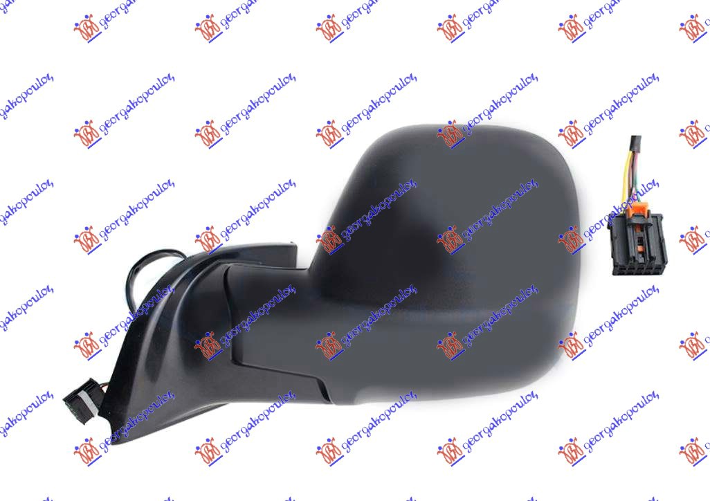 ΚΑΘΡΕΦΤΗΣ ΗΛΕΚΤΡΙΚΟΣ ΘΕΡΜΑΙΝΟΜΕΝΟΣ (5 PIN) (Α ΠΟΙΟΤΗΤΑ) (CONVEX GLASS) ΑΡ