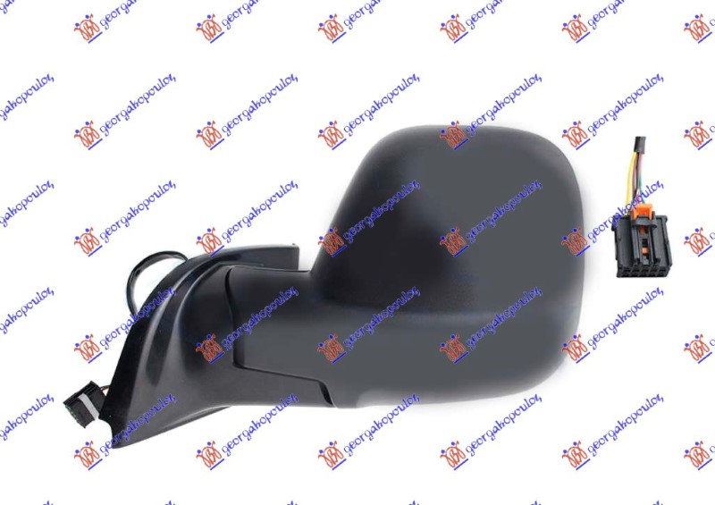 ΚΑΘΡΕΦΤΗΣ ΗΛΕΚΤΡΙΚΟΣ ΘΕΡΜΑΙΝΟΜΕΝΟΣ (5 PIN) (CONVEX GLASS) ΑΡ