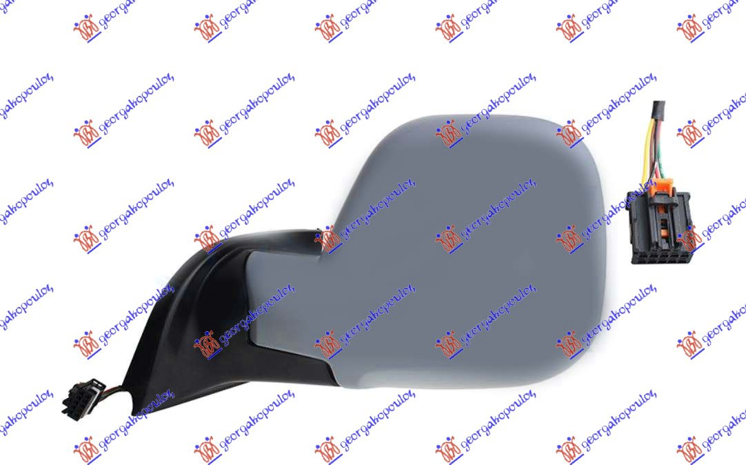 ΚΑΘΡΕΦΤΗΣ ΗΛΕΚΤΡΙΚΟΣ ΘΕΡΜΑΙΝΟΜΕΝΟΣ ΗΛΕΚΤΡΙΚΑ ΑΝΑΚΛΙΝΟΜΕΝΟΣ ΒΑΦΟΜΕΝΟΣ (7 PIN) (Α ΠΟΙΟΤΗΤΑ) (CONVEX GLASS) ΑΡ