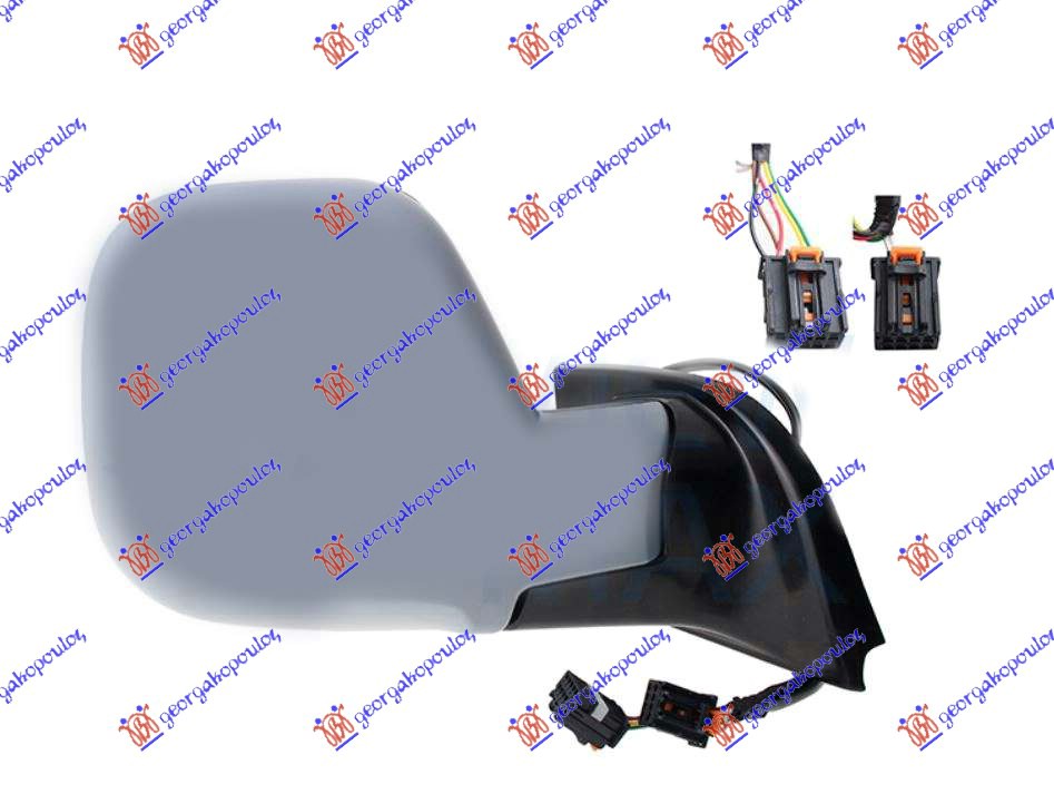 ΚΑΘΡΕΦΤΗΣ ΗΛΕΚΤΡΙΚΟΣ ΘΕΡΜΑΙΝΟΜΕΝΟΣ ΗΛΕΚΤΡΙΚΑ ΑΝΑΚΛΙΝΟΜΕΝΟΣ ΒΑΦΟΜΕΝΟΣ (ΜΕ ΑΙΣΘΗΤΗΡΑ & BLIS) (9+2 PIN) (Α ΠΟΙΟΤΗΤΑ) (CONVEX GLASS) ΔΕΞ