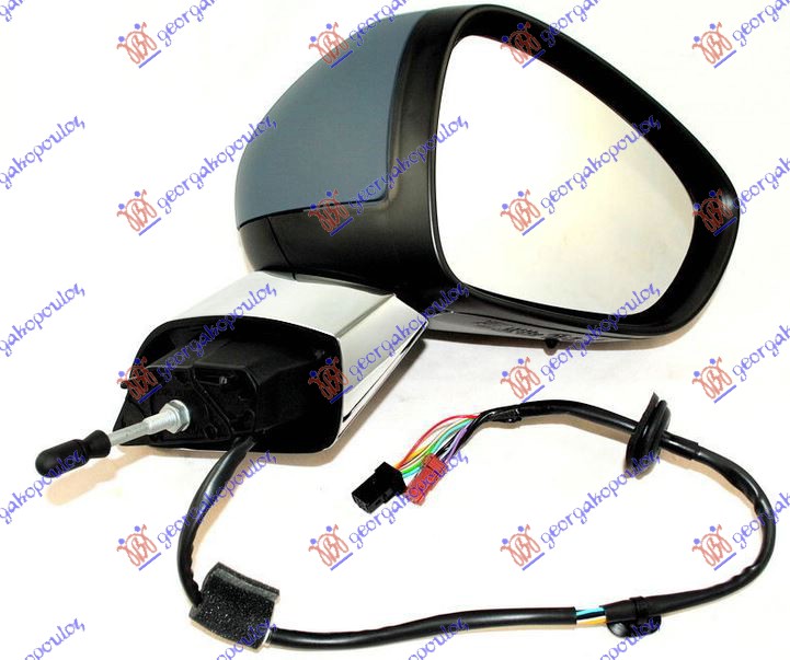 ΚΑΘΡΕΦΤΗΣ ΗΛΕΚΤΡΙΚΟΣ ΘΕΡΜΑΙΝΟΜΕΝΟΣ ΒΑΦΟΜΕΝΟΣ (ΜΕ ΦΛΑΣ & ΑΙΣΘΗΤΗΡΑ) (ΧΡΩΜΙΟ ΒΑΣΗ) (Α ΠΟΙΟΤΗΤΑ) (CONVEX GLASS) ΔΕΞ