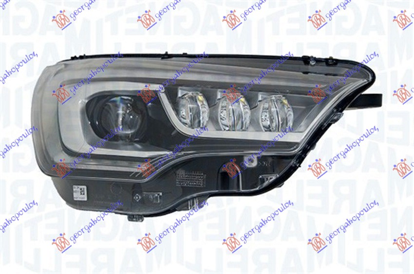 ΦΑΝΟΣ ΕΜΠΡΟΣ Bi-XENON ΕΞΥΠΝΟ ΜΕ ΦΩΣ ΗΜΕΡΑΣ LED 2015- (MARELLI) ΔΕΞ