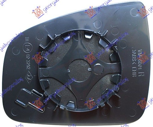 ΚΡΥΣΤΑΛΛΟ ΚΑΘΡΕΦΤΗ (CONVEX GLASS) ΔΕΞ