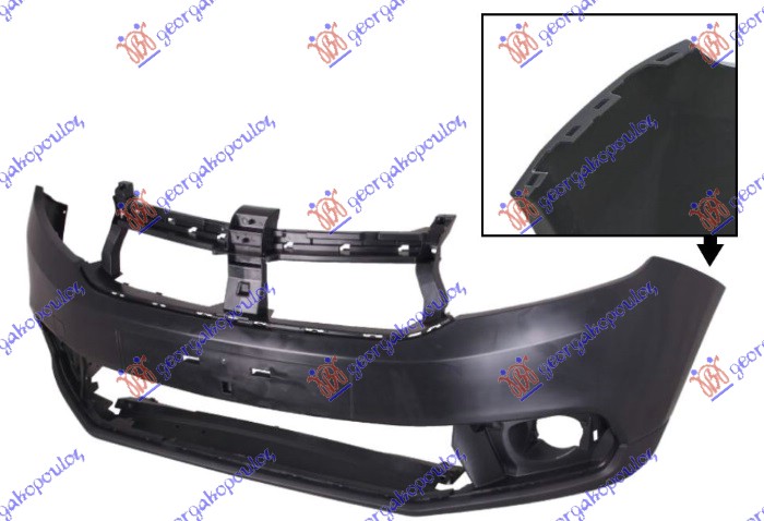 ΠΡΟΦΥΛΑΚΤΗΡΑΣ ΕΜΠΡΟΣ ΒΑΦΟΜΕΝΟΣ (ΜΕ 4 ΤΡΥΠΕΣ ΓΙΑ ΒΑΣΗ ΠΛΑΙΝΗ)