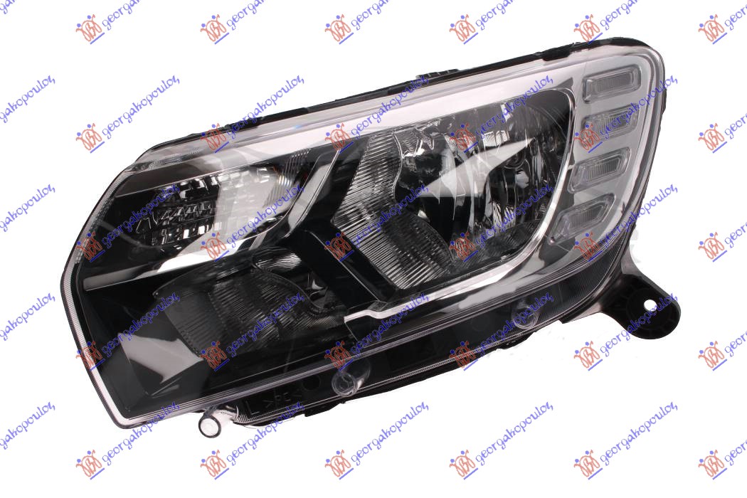 ΦΑΝΟΣ ΕΜΠΡΟΣ ΗΛΕΚΤΡΙΚΟΣ ΜΕ ΦΩΣ ΗΜΕΡΑΣ LED (Ε) (DEPO) ΑΡ