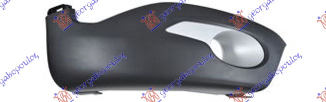 ΠΛΑΣΤΙΚΟ ΠΡΟΦΥΛΑΚΤΗΡΑ ΕΜΠΡΟΣ ΑΚΡΑΙΟ (ΜΕ ΤΡΥΠΑ ΓΙΑ ΠΡΟΒΟΛΕΑ) STEPWAY ΑΡ