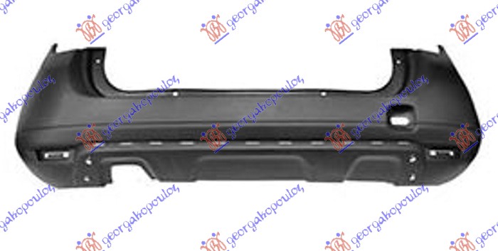 ΠΡΟΦΥΛΑΚΤΗΡΑΣ ΠΙΣΩ ΜΑΥΡΟΣ ΜΕ ΤΡΥΠΕΣ ΓΙΑ ΣΠΟΙΛΕΡ (ΜΕ ΣΗΜΑΔΙΑ ΚΟΠΗΣ ΓΙΑ PDC) (Α ΠΟΙΟΤΗΤΑ)