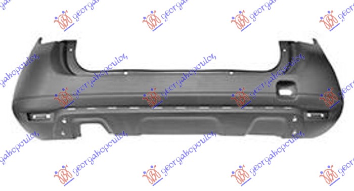 ΠΡΟΦΥΛΑΚΤΗΡΑΣ ΠΙΣΩ ΒΑΦΟΜΕΝΟΣ ΜΕ ΤΡΥΠΕΣ ΓΙΑ ΣΠΟΙΛΕΡ (ΜΕ ΣΗΜΑΔΙΑ ΚΟΠΗΣ ΓΙΑ PDC) (Α ΠΟΙΟΤΗΤΑ)