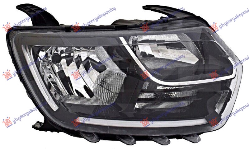 ΦΑΝΟΣ ΕΜΠΡΟΣ (Η7/Η1) ΜΕ ΦΩΣ ΗΜΕΡΑΣ LED (E) (ΤΟΥΡΚΙΑ) ΔΕΞ