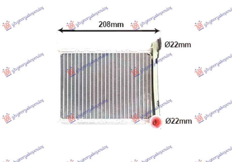 ΨΥΓΕΙΟ ΚΑΛΟΡΙΦΕΡ (ΒRAZED) (133x184) (VALEO)