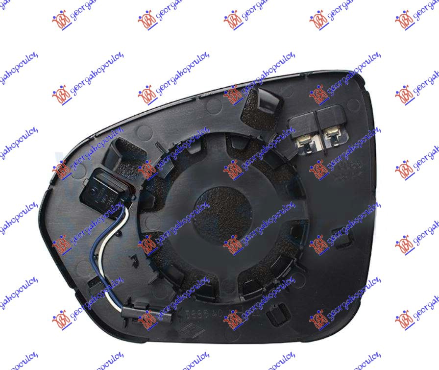 ΚΡΥΣΤΑΛΛΟ ΚΑΘΡΕΦΤΗ ΘΕΡΜΑΙΝΟΜΕΝΟ ΜΕ BLIS (CONVEX GLASS) ΔΕΞ