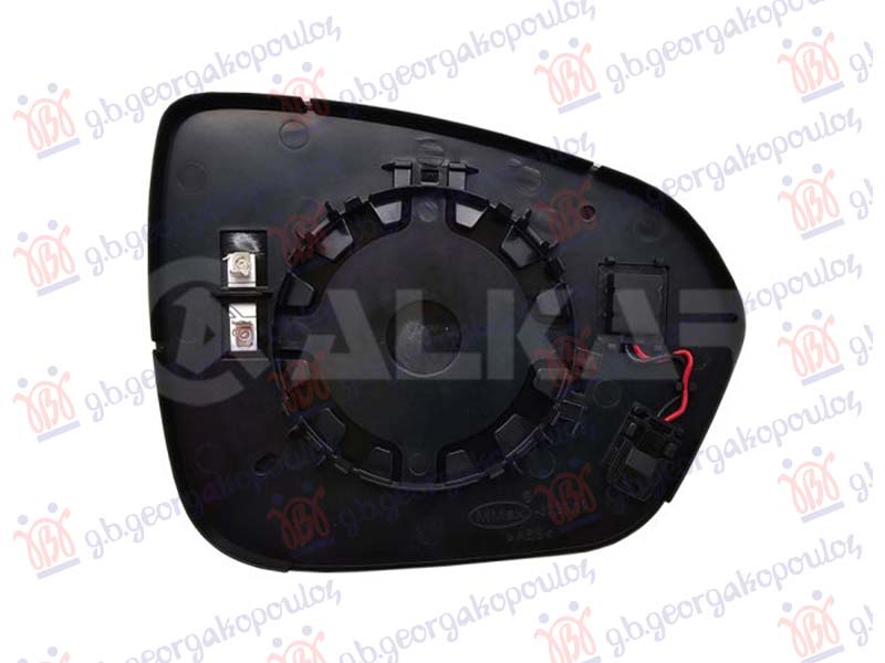 ΚΡΥΣΤΑΛΛΟ ΚΑΘΡΕΦΤΗ ΘΕΡΜΑΙΝΟΜΕΝΟ (ΜΕ BLIS) (2+2pin) (CONVEX GLASS) ΑΡ