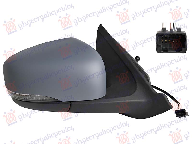 ΚΑΘΡΕΦΤΗΣ ΜΗΧΑΝΙΚΟΣ ΒΑΦΟΜΕΝΟΣ (ΜΕ ΑΙΣΘΗΤΗΡΑ) (ΜΕ ΦΛΑΣ) (12H/4P) (CONVEX) (Α ΠΟΙΟΤΗΤΑ) ΔΕΞ