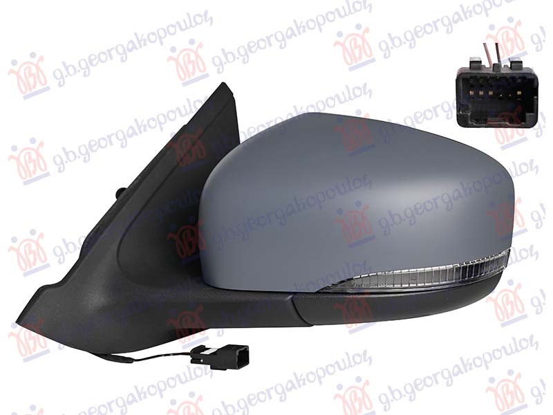 ΚΑΘΡΕΦΤΗΣ ΜΗΧΑΝΙΚΟΣ ΒΑΦΟΜΕΝΟΣ (ΜΕ ΦΛΑΣ) (12H/2P) (CONVEX) (Α ΠΟΙΟΤΗΤΑ) ΑΡ