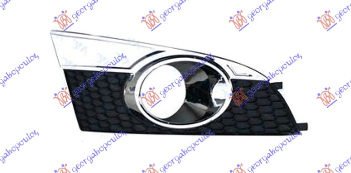 ΔΙΧΤΥ ΠΡΟΦΥΛΑΚΤΗΡΑ ΕΜΠΡΟΣ (ΜΕ ΤΡΥΠΑ ΓΙΑ ΠΡΟΒΟΛΕΑ) & ΧΡΩΜΙΟ ΠΛΑΙΣΙΟ ΔΕΞ