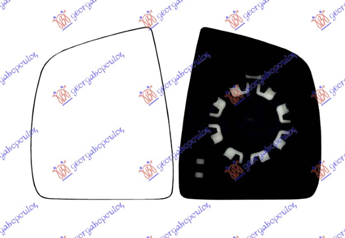 ΚΡΥΣΤΑΛΛΟ ΚΑΘΡΕΦΤΗ (CONVEX GLASS) ΑΡ