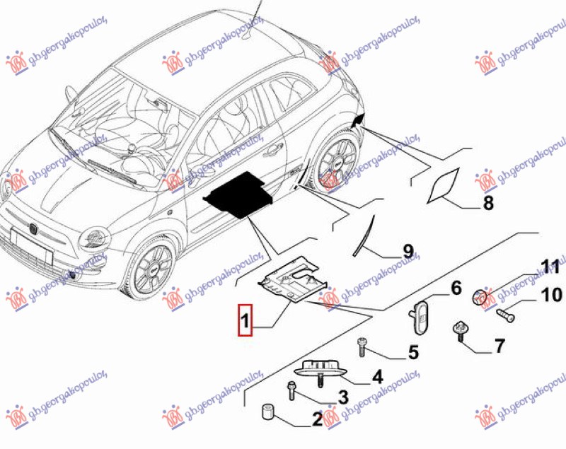 ΠΛΑΣΤΙΚΟ ΚΑΛΥΜΜΑ ΔΑΠΕΔΟΥ (Γ) ΔΕΞ