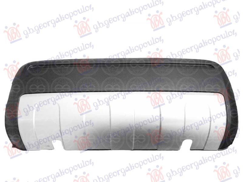 ΠΛΑΣΤΙΚΟ ΠΡΟΦΥΛΑΚΤΗΡΑ ΠΙΣΩ ΚΑΤΩ (ΜΕ ΓΚΡΙ ΔΙΑΚΟΣΜΗΤΙΚΟ) (4X4/TREKKING)