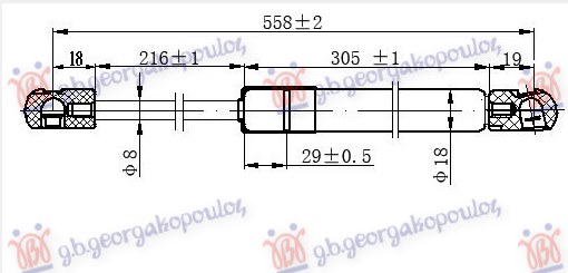 ΑΜΟΡΤΙΣΕΡ ΜΠΑΓΚΑΖ (558L-470N)