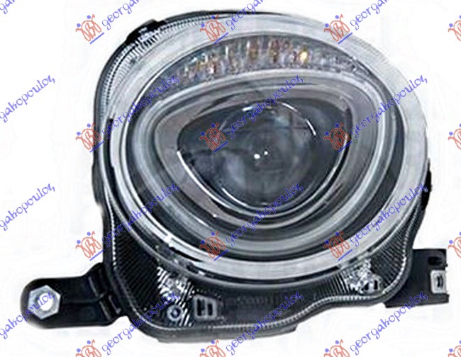 ΦΑΝΟΣ ΕΜΠΡΟΣ ΗΛΕΚΤΡΙΚΟΣ ΜΕ ΦΑΚΟ (H7/PY24W) (Ε) (MARELLI) ΔΕΞ