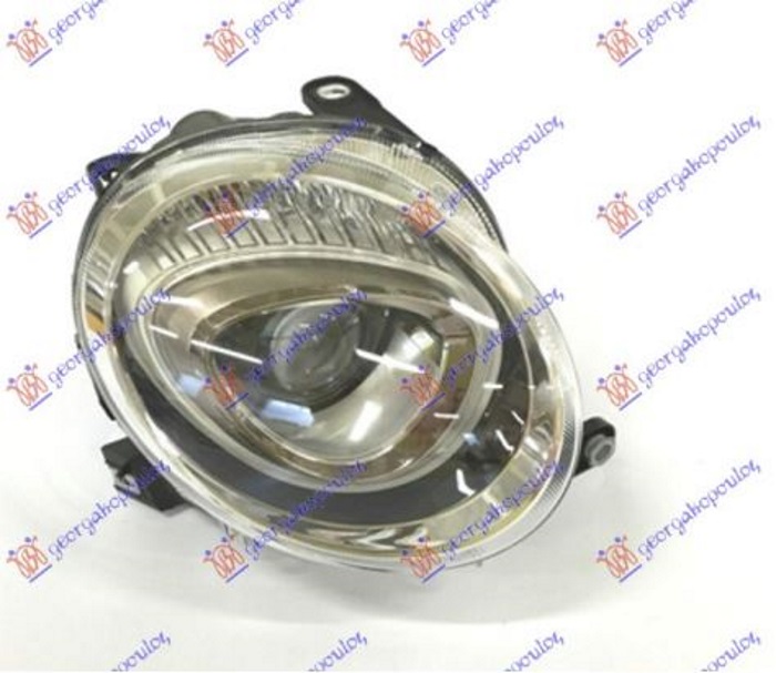 ΦΑΝΟΣ ΕΜΠΡΟΣ ΗΛΕΚΤΡΙΚΟΣ ΜΕ ΦΑΚΟ (H7/PY24W) (Ε) (ΜΕ ΜΟΤΕΡ) (TYC) ΔΕΞ