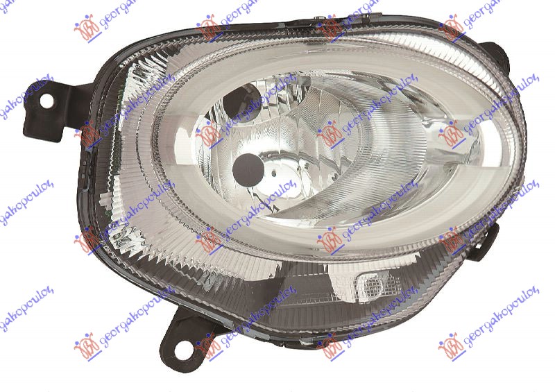 ΦΑΝΟΣ ΗΜΕΡΑΣ ΕΜΠΡΟΣ (Η7/Η21/LED) (E) ΔΕΞ