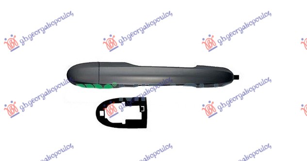 ΧΕΡΟΥΛΙ ΠΟΡΤΑΣ ΕΜΠΡΟΣ-ΠΙΣΩ ΕΞΩ ΓΚΡΙ ΓΡΑΦΙΤΗΣ ΔΕΞ