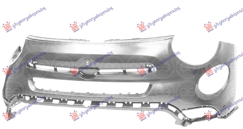 ΠΡΟΦΥΛΑΚΤΗΡΑΣ ΕΜΠΡΟΣ ΑΝΩ ΒΑΦΟΜΕΝΟΣ (CROSS) (ΜΕ 2 ΤΡΥΠΕΣ ΓΙΑ ΑΙΣΘΗΤΗΡΕΣ) (Α ΠΟΙΟΤΗΤΑ)