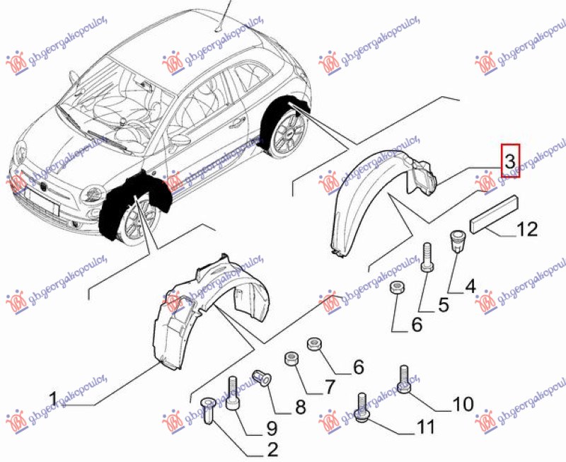ΘΟΛΟΣ ΠΙΣΩ ΠΛΑΣΤΙΚΟΣ (Γ) ΔΕΞ