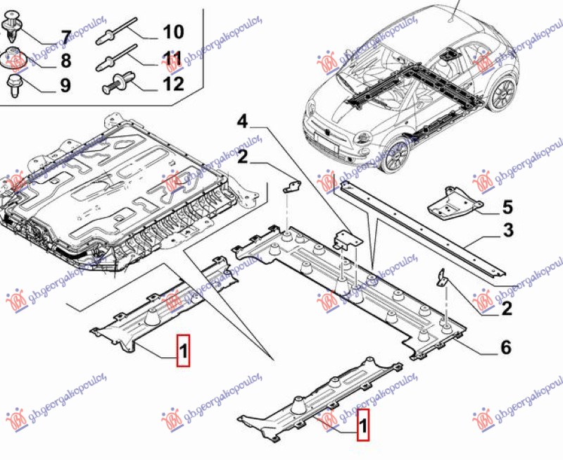 ΠΛΑΣΤΙΚΟ ΚΑΛΥΜΜΑ ΔΑΠΕΔΟΥ ΕΜΠΡΟΣ (Γ) ΔΕΞ