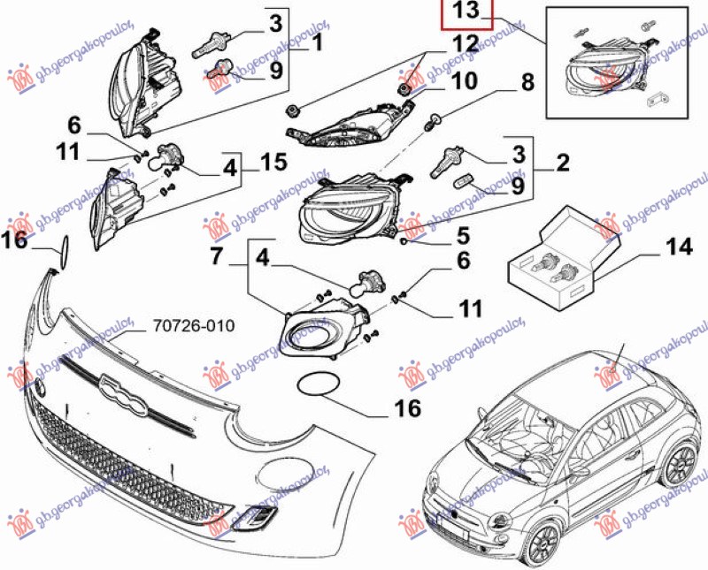 ΣΕΤ ΕΠΙΣΚΕΥΗΣ ΦΑΝΟΥ ΕΜΠΡΟΣ (Γ) ΔΕΞ