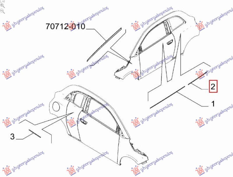 ΔΙΑΚΟΣΜΗΤΙΚΟ ΦΤΕΡΟΥ ΠΙΣΩ ΧΡΩΜΙΟ (Γ) ΑΡ