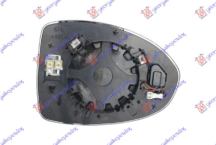 ΚΡΥΣΤΑΛΛΟ ΚΑΘΡΕΦΤΗ ΘΕΡΜΑΙΝΟΜΕΝΟ ΜΕ BLIS (CONVEX GLASS) ΑΡ