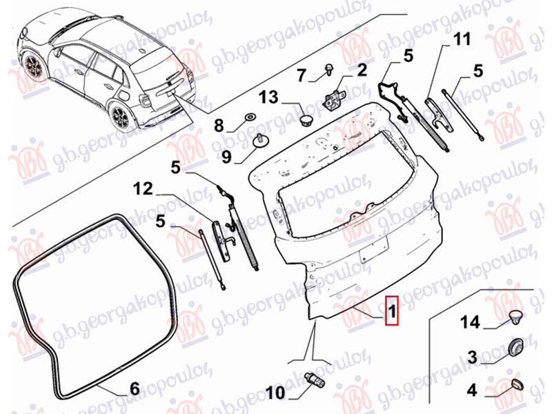 ΠΟΡΤΑ ΠΙΣΩ 5η (Γ)