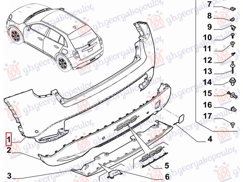 ΠΡΟΦΥΛΑΚΤΗΡΑΣ ΠΙΣΩ ΑΝΩ (Γ)