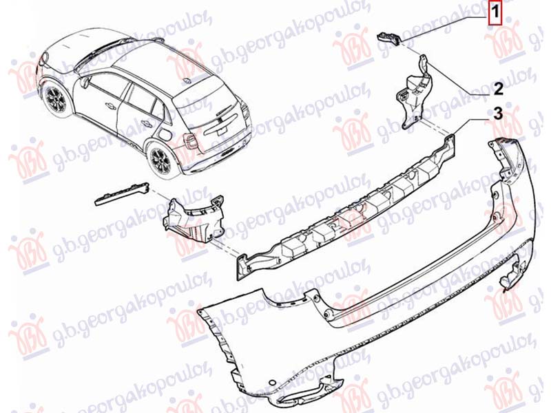 ΒΑΣΗ ΠΡΟΦΥΛΑΚΤΗΡΑ ΠΙΣΩ ΠΛΑΙΝΗ ΠΛΑΣΤΙΚΗ (Γ) ΔΕΞ
