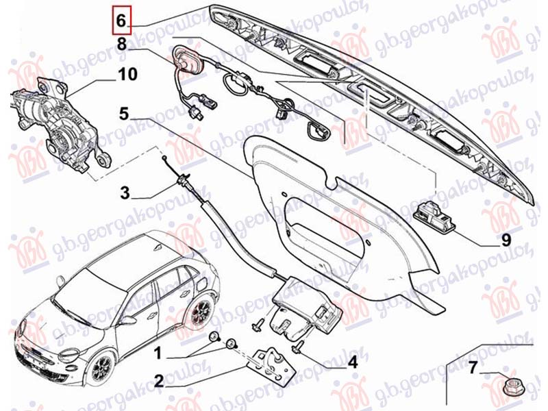 ΔΙΑΚΟΣΜΗΤΙΚΟ ΠΟΡΤΑΣ ΠΙΣΩ 5ης (Γ)