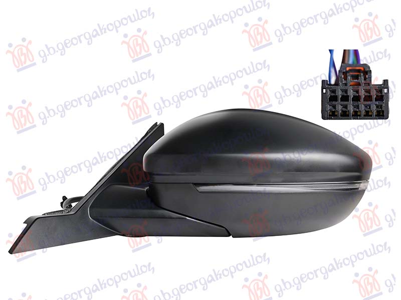 ΚΑΘΡΕΦΤΗΣ ΗΛΕΚΤΡΙΚΟΣ ΘΕΡΜΑΙΝΟΜΕΝΟΣ ΗΛΕΚΤΡΙΚΑ ΑΝΑΚΛΙΝΟΜΕΝΟΣ (ΜΕ ΦΛΑΣ & ΦΩΣ ΑΣΦΑΛΕΙΑΣ) (10 PIN) (Α ΠΟΙΟΤΗΤΑ) (CONVEX) ΑΡ