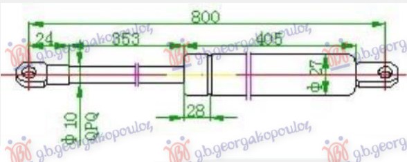 ΑΜΟΡΤΙΣΕΡ ΜΠΑΓΚΑΖ (800L-510N)