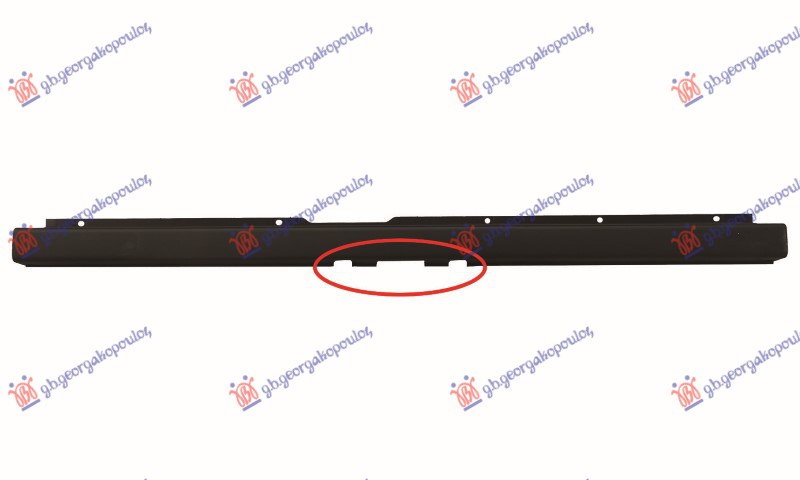 ΠΡΟΦΥΛΑΚΤΗΡΑΣ ΠΙΣΩ ΜΕΣΑΙΟ ΚΟΜΜΑΤΙ ΜΑΥΡΟΣ (ΜΕ ΤΡΥΠΑ ΚΟΤΣΑΔΟΡΟΥ) (Α ΠΟΙΟΤΗΤΑ)