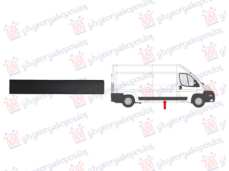 ΦΑΣΑ ΠΟΡΤΑΣ ΣΥΡΟΜΕΝΗΣ ΜΑΥΡΗ (ΚΟΝΤΟ ΜΕΤΑΞΩΝΙΟ) ΔΕΞ