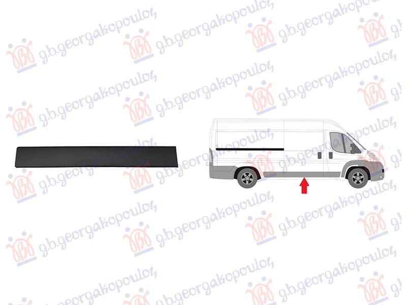 ΦΑΣΑ ΠΟΡΤΑΣ ΣΥΡΟΜΕΝΗΣ ΜΑΥΡΗ (ΜΕΣΑΙΟ / ΜΑΚΡΥ ΜΕΤΑΞΩΝΙΟ) ΔΕΞ