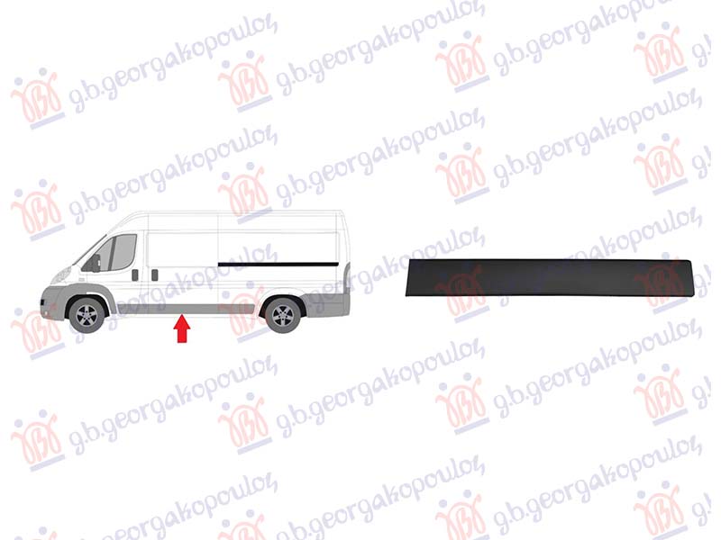 ΦΑΣΑ ΠΟΡΤΑΣ ΣΥΡΟΜΕΝΗΣ ΜΑΥΡΗ (ΜΕΣΑΙΟ / ΜΑΚΡΥ ΜΕΤΑΞΩΝΙΟ) ΑΡ