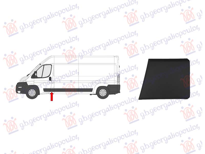 ΦΑΣΑ ΚΟΛΩΝΑΣ ΠΟΡΤΑΣ ΕΜΠΡΟΣ ΜΑΥΡΗ (ΚΟΝΤΟ / ΜΑΚΡΥ ΜΕΤΑΞΩΝΙΟ) ΑΡ