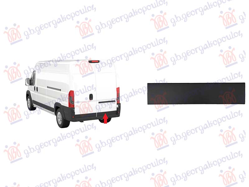 ΦΑΣΑ ΠΟΡΤΑΣ ΠΙΣΩ 5ης (ΔΙΠΛΗ ΠΟΡΤΑ) ΜΑΥΡΗ ΔΕΞ