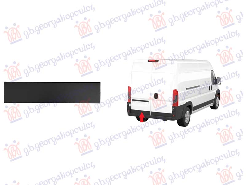 ΦΑΣΑ ΠΟΡΤΑΣ ΠΙΣΩ 5ης (ΔΙΠΛΗ ΠΟΡΤΑ) ΜΑΥΡΗ ΑΡ