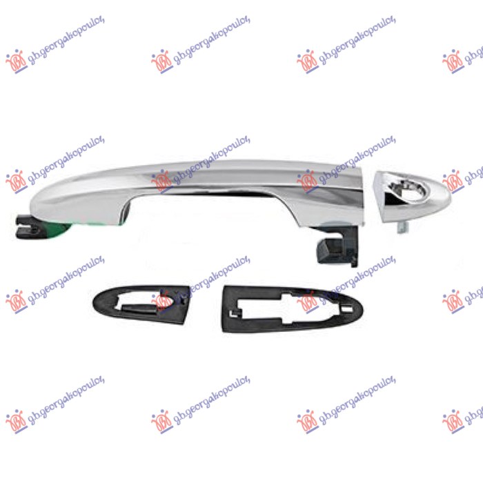 ΧΕΡΟΥΛΙ ΠΟΡΤΑΣ ΕΜΠΡΟΣ ΕΞΩ ΧΡΩΜΙΟ (ΜΕ ΤΡΥΠΑ ΓΙΑ ΑΦΑΛΟ) ΑΡ