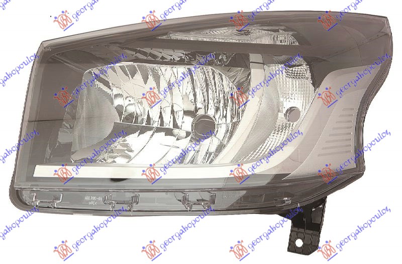 ΦΑΝΟΣ ΕΜΠΡΟΣ ΗΛΕΚΤΡΙΚΟΣ ΜΑΥΡΟΣ (Ε) (TYC) ΑΡ